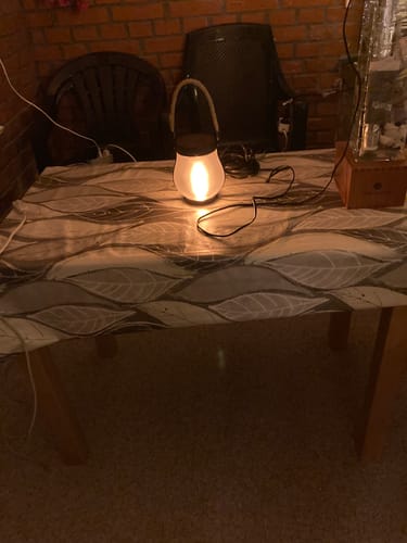 Customer photo review of Glødflamme – lanternen med den evige flamme