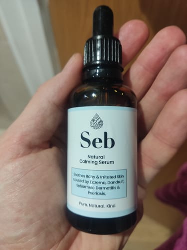 Customer photo review of Seb Natural Calming Serum