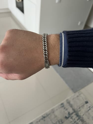 Customer photo review of Edelstahlarmband "Cuban"