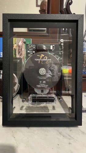 Customer photo review of M1 Music Frame CD Player