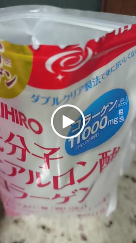 Customer video review of Orihiro Collagen & Hyaluronic Acid Powder 180g (30-day Supply)