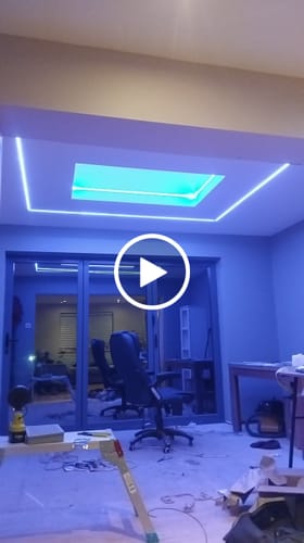 Customer video review of 14W RGBW (2700K OR 6500k) LED Color COB Seamless Strip 10 Metre COB Dotless IP44 2 Metre Cables