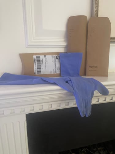 Customer photo review of high rise gloves
