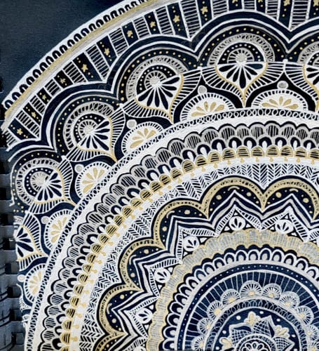 Customer photo review of Sakura Gelly Roll - Set 3 Lápices Tinta Gel Metallic & White