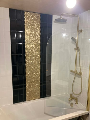 Customer photo review of Monty 1600 Straight Bath 1000 Combi Bathroom Suite