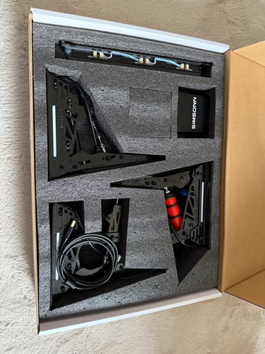 Customer photo review of Simsonn Pro X Ultra Sim Racing Pedal with Haptic Reactor Optional