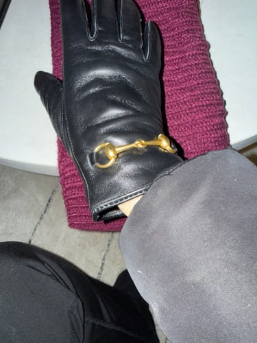 Customer photo review of Lock Love Gloves