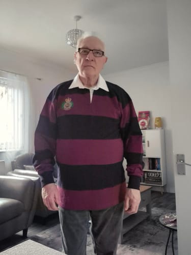 Customer photo review of RE Cap Badge Rugby Shirt *LIMITED STOCK*
