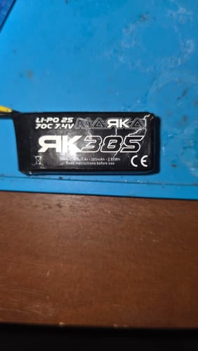 Customer photo review of MARKA 7.4V 385MAH Lipo Battery