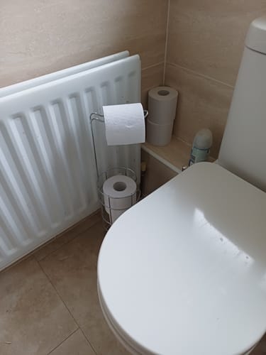 Customer photo review of Recycled 3 Ply Toilet Paper