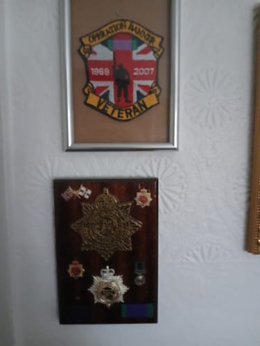 Customer photo review of Operation Banner Veteran Badge