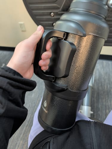 Customer photo review of 4L Titan Bottle (135 oz)