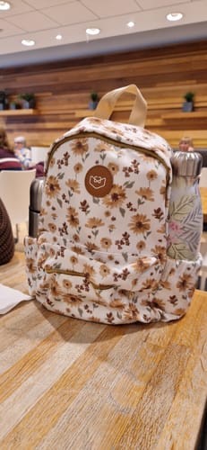 Customer photo review of Toddler Explorer Backpack - Meadow
