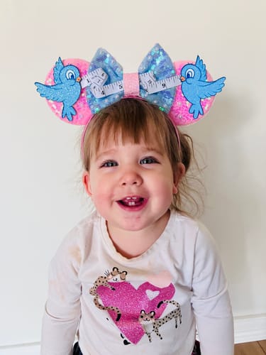 Customer photo review of Cinderella Birds Mickey Ears