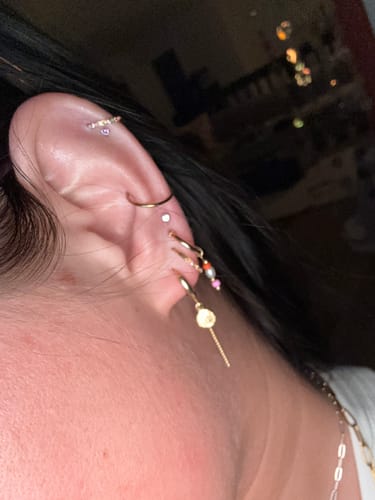 Customer photo review of Coco Earring Set