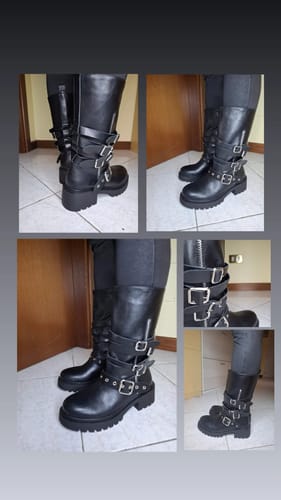 Customer photo review of Stivale Miumi - nero