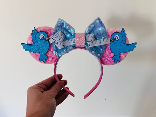 Customer photo review of Cinderella Birds Mickey Ears