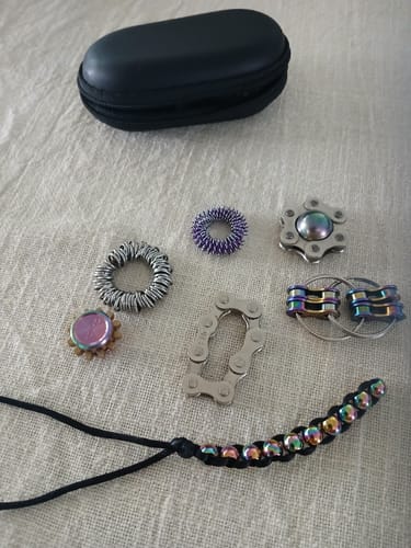 Customer photo review of The Works Fidget Kit