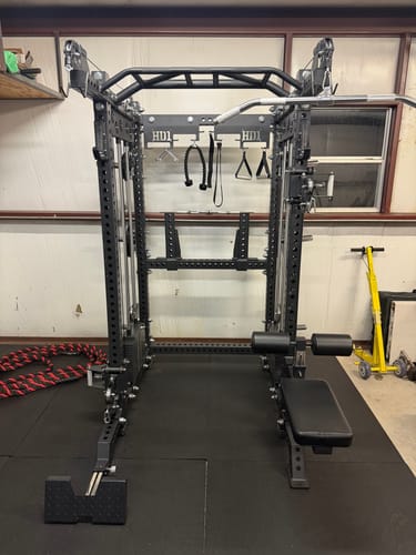 Customer photo review of Blazzed HD1 Squat Rack Functional Trainer
