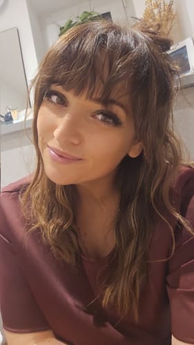 Customer photo review of Fyne Strokes Brow Pen.