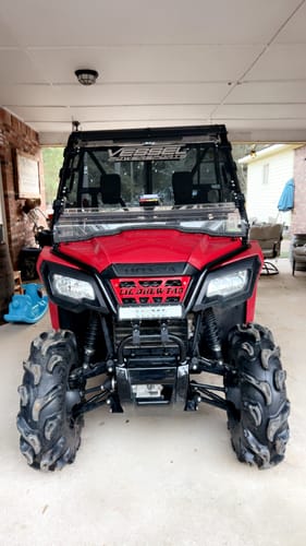 Customer photo review of 2015 to 2025 Honda Pioneer 500/520 — 1.5in Lift Kit