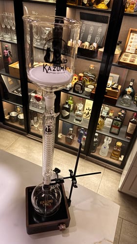 Customer photo review of Kazumi Siphon Coffee Maker Sumo Set
