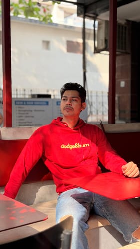 Customer photo review of Men Hoodie