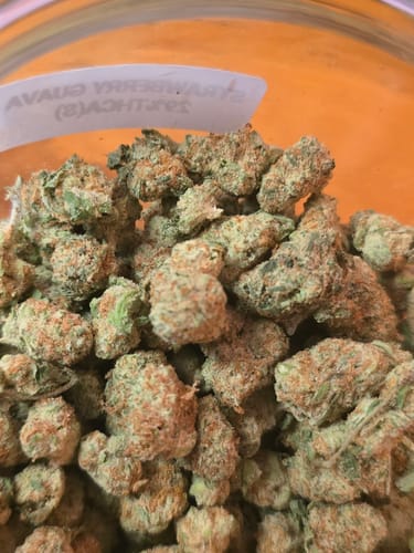 Customer photo review of Strawberry Guava - Light Dep THCA (Small)