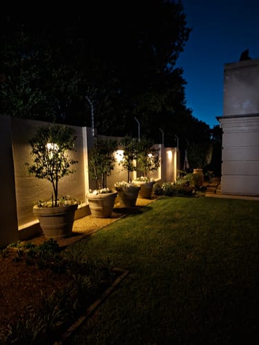 Customer photo review of Solar Wall Light with Motion Sensor