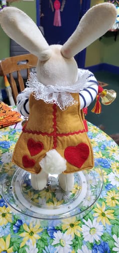 Customer photo review of White Rabbit PDF Pattern Approx 41 cm Standing