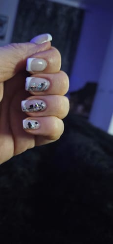 Customer photo review of Didier Lab, Rubber base, Icy lilac, 10ml