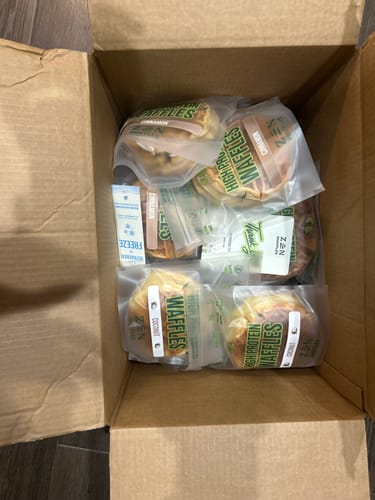 Customer photo review of Zen Protein Waffles - Cinnamon Christmas Edition