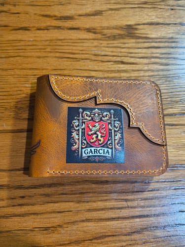 Customer photo review of Western Bifold Wallet