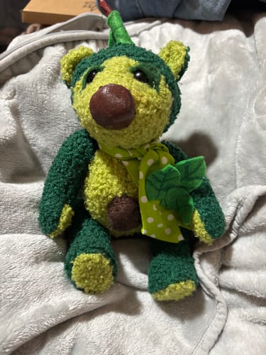 Customer photo review of Guacamole Avocado Bear PDF Pattern Lisa Pay Exclusive Approx 20cm Seated