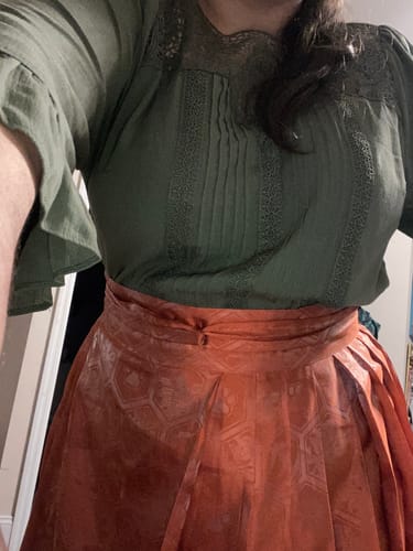 Customer photo review of Baishi Rumao 百柿如喵 With 100 Persimmons & Cats Late Ming Plus Size Duijin Changshan & Mamian Set