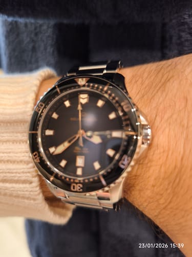 Customer photo review of Ocean Series Pro 300m Waterproof Diving Watch 44mm