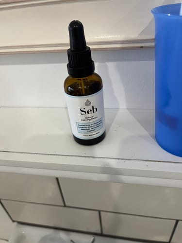 Customer photo review of Seb Natural Calming Serum