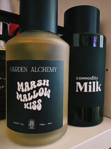 Customer photo review of MARSHMALLOW KISS PERFUME BODY OIL