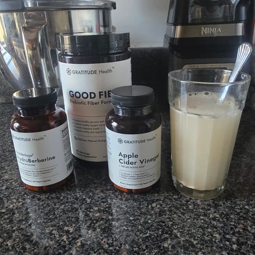 Customer photo review of GlucoVantage® DihydroBerberine + Gymnema Sylvestre