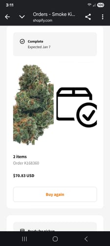 Customer photo review of Shipping Protection by Route