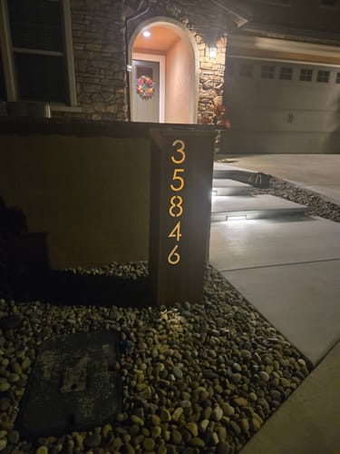 Customer photo review of Address Column