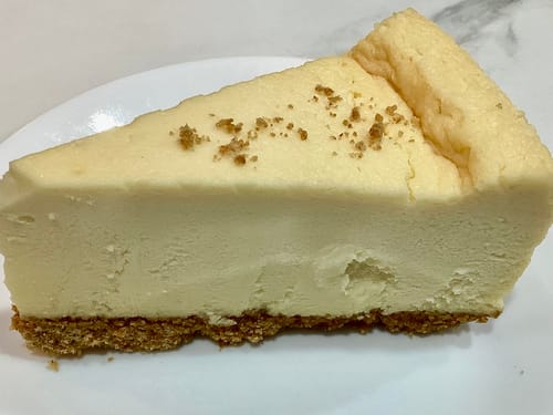 Customer photo review of New York Style Cheesecake