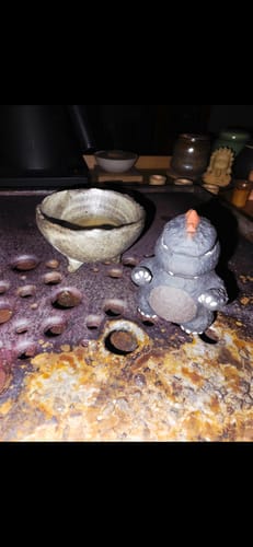 Customer photo review of Super Mini Dinosaur Yixing Teapet(Teapot )30ml