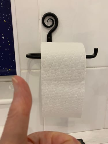 Customer photo review of Recycled 3 Ply Toilet Paper