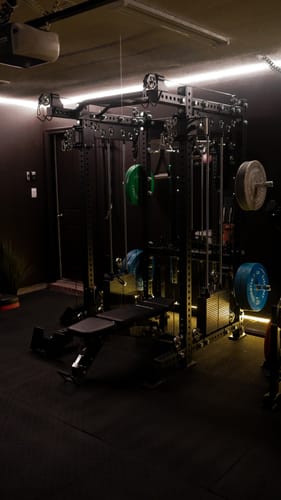 Customer photo review of Blazzed HD1 Squat Rack Functional Trainer