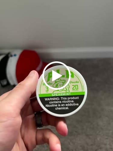 Customer video review of Spearmint Nicotine Pouches