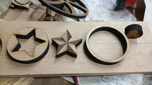 Customer photo review of AtomStack A70 Max Laser Cutter