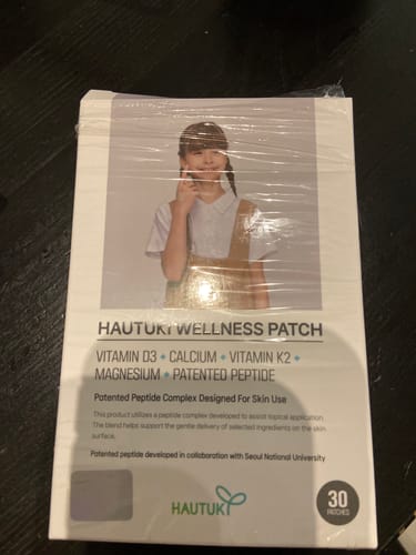 Customer photo review of HAUTUKI Growth Support Patch - 5 Month Supply (5Box) 40% OFF