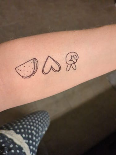Customer photo review of Create Your Own Tattoo