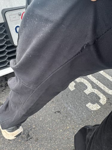 Customer photo review of MEN'S INFANTRY CARGO JOGGERS
